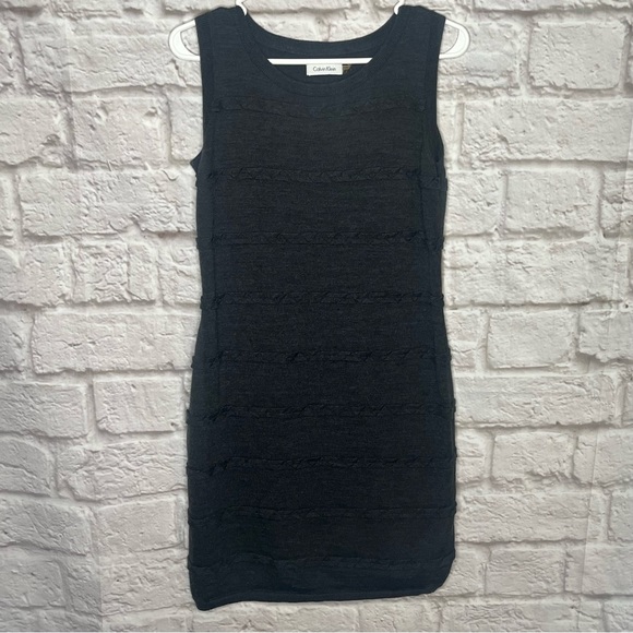 Calvin Klein Dresses & Skirts - Calvin Klein‎ Sweater Sleeveless Wool Dress Size Medium